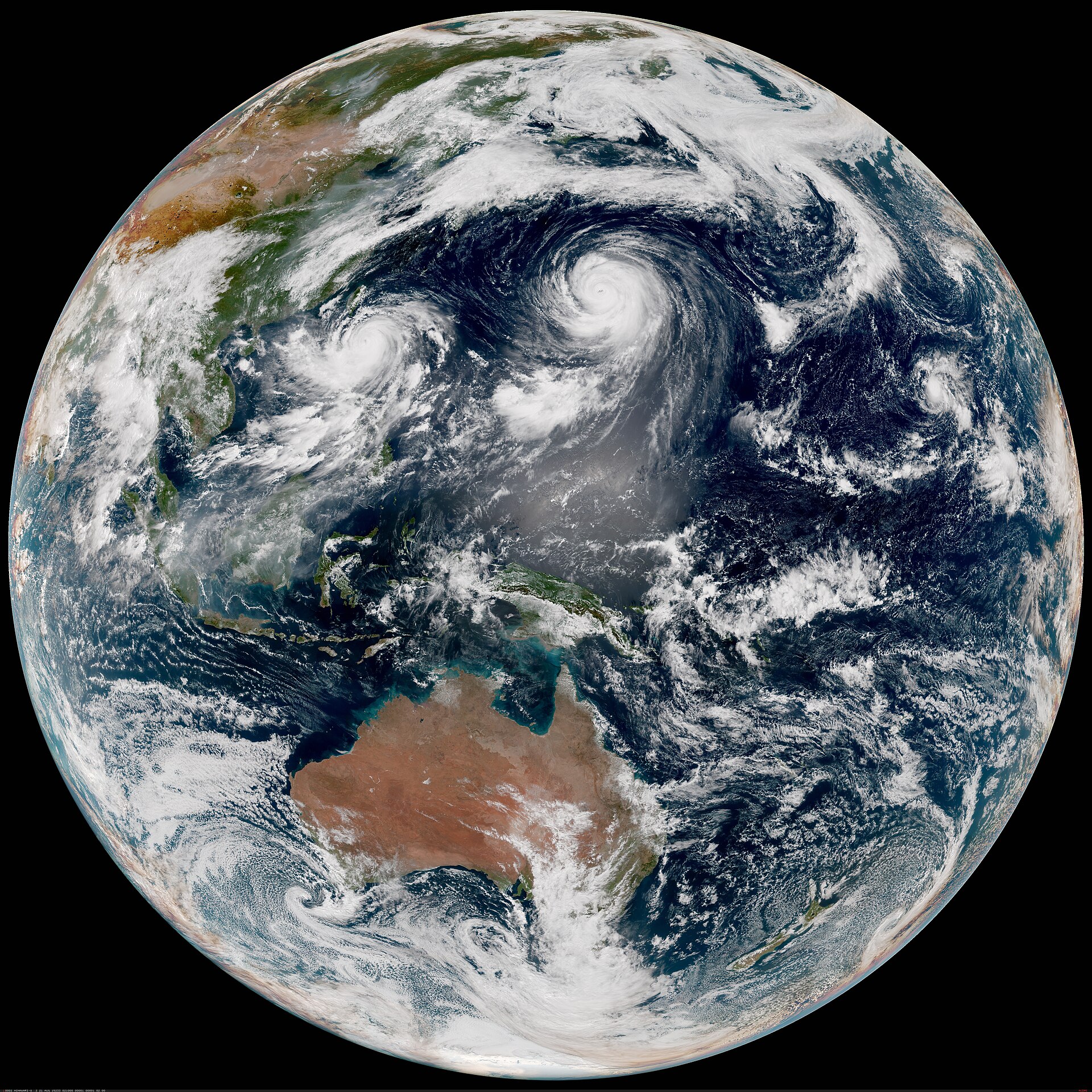 Himawari-8 Full Disk